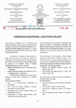 COMMUNIQUÉ RADIO-PRESSE portant appel à candidature pour le recrutement des étudiants en troisième année de Licence et première année de Master Professionnels en Nutrition et Diététique, et en Qualité et Sécurité Sanitaire des Aliments à la Faculté des Sciences de l'Université de Maroua au titre de l'année académique 2025-2026