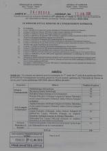 ‎ARRÊTÉS Portant ouverture des concours d'entrée en 1ère année du 1er Cycle et en 1ère année du 2nd Cycle de l'École Normale Supérieure de l'Université de Maroua, au titre de l'année académique 2025-2026.