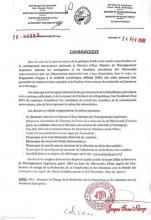 Communiqué portant mise à disposition d’aides au profit des enseignants et étudiants chercheurs des universités camerounaises dans le cadre du Programme d’appui à la mobilité académique, édition 2026